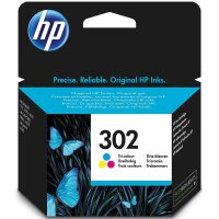 Original HP 302 F6U65AE Druckerpatrone Farbe Tinten...