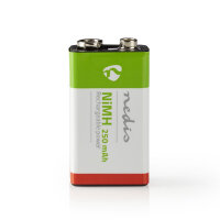E Block Akku NiMH Wiederaufladbare Batterie Blockbatterie...