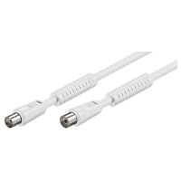 TV Anschlusskabel Antennenkabel Koax-Stecker -...