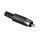 Audio Kabel Connector Cinch Stecker mit Knickschutz Schwarz