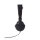 On-Ear-Kopfhörer mit Kabel schwarz