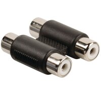 Audio Adapter Cinchadapter 2x RCA Cinch Buchse auf 2x RCA...