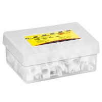 Kabelschellen SET Nagelschellen Kabelfixierung 100St...