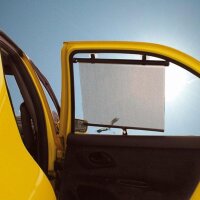 2x Auto Sonnenrollo Set Sonnenschutz 45x54cm Sonnenblende...