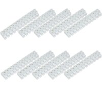 10x Lüsterklemmen Klemmleiste Schraubklemmen...