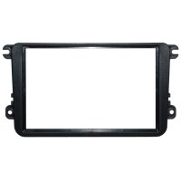 KFZ Autoradio 2-DIN Radioblende Einbaurahmen für VW...