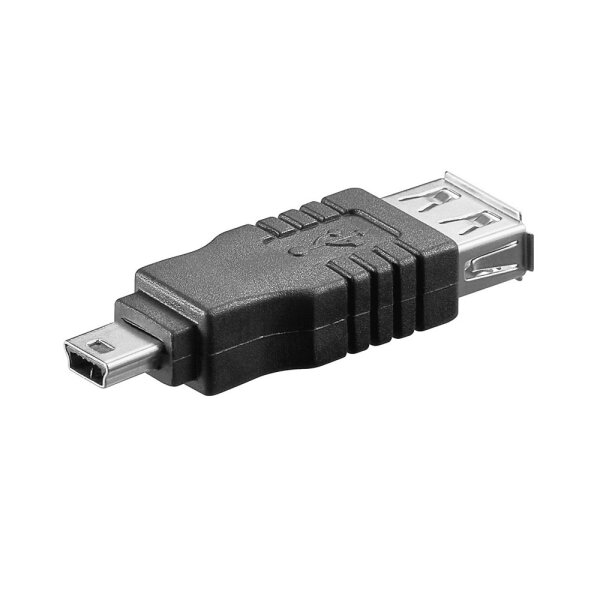 Hi-Speed USB 2.0 Adapter Stecker USB A-Buchse auf 5pol mini B-Stecker