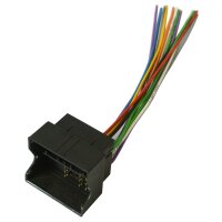 ISO Stecker Auto Radio Adapter mit Leitungen für BMW...