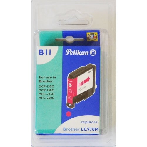 Pelikan B11 Druckerpatrone LC970M für Brother Drucker ersetzt Original Patrone