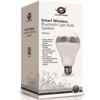 Bluetooth Lautsprecher Conceptronic LED Beleuchtung E27...