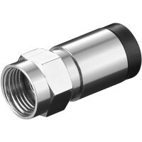 TV Sat Verbinder Kompression F- Stecker 7mm für...