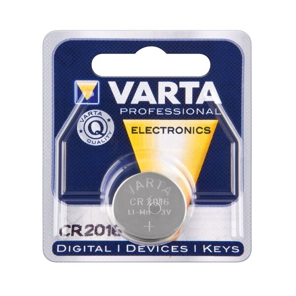 Varta Professional Knopfzelle Batterie Lithium CR2016 6016 3V