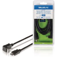 2m High Speed HDMI Kabel mit Ethernet HDMI Stecker - HDMI...