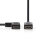1,5m High Speed HDMI Kabel mit Ethernet HDMI Stecker links gewinkelt