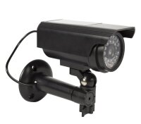 Überwachungskamera Attrappe Dummy Camera LED...