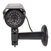 Überwachungskamera Attrappe Dummy Camera LED...