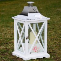 Systafex Laterne Gartenlaterne ML-1209 Kerzenhalter...