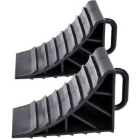 Systafex® KFZ Unterlegkeil 2x Radkeil Bremskeil mit...