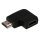 HDMI Adapter HDMI Kupplung - HDMI Stecker links gewinkelt