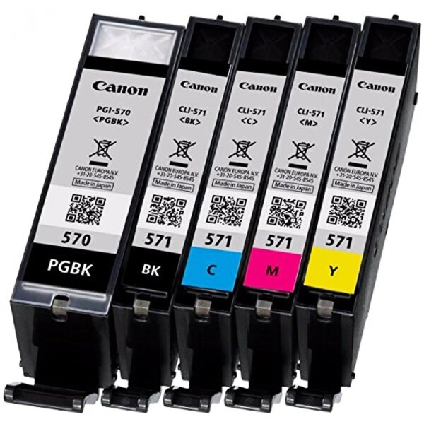 Original Canon PGI-570 CLI-571 Druckerpatronen Set BK C M Y Tintenpatrone