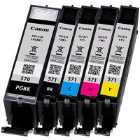 Original Canon PGI-570 CLI-571 Druckerpatronen Set BK C M...