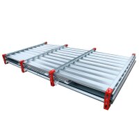 6m Lagercontainer mit Doppelflügeltür Stirnseite 6000 x 2200 x 2200 mm