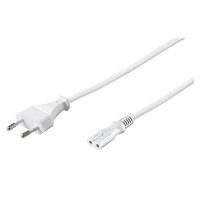 Netzkabel Anschlusskabel Euro Stecker CEEE 7/16 auf IEC...