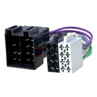 KFZ Autoradio ISO Stecker Kabel Adapter für Audi...