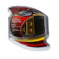 Minus Batterie Klemme Anschlussklemme 24K vergoldet 2-8,...