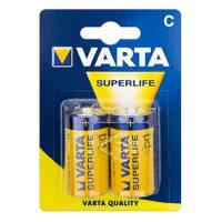 Varta Superlife Batterie Baby C 1,5V 2014 Zinkchlorid R14...