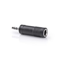 Audio Klinken Adapter 6,35mm Klinkenkupplung Buchse -...