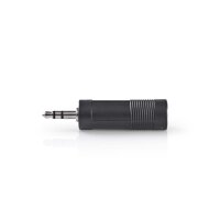 Audio Klinken Adapter 6,35mm Klinkenkupplung Buchse -...