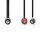 1m Audio Adapter Kabel 3,5mm Klinken Stecker auf 2x Cinch Stecker