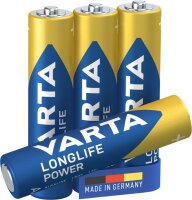 Varta Longlife Power Batterie Alkaline 1,5V AAA Micro...