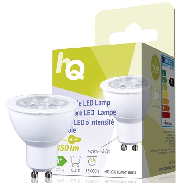 LED Lampe GU10 MR16 5,5W ~ 50W 350lm Dimmbar Energie Sparlampe Ersatzlampe