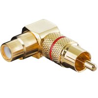 Cinch Stecker auf Cinch Kupplung / Buchse RCA Audio...