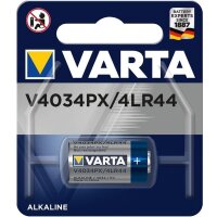 Varta Professional Alkaline Batterie 4LR44 (4034)  6V 100...