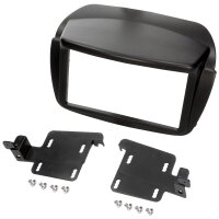 Radioblende Einbaurahmen Blende 2 DIN für Fiat Doblo...