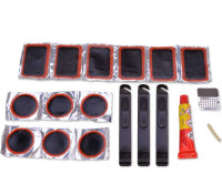 Fahrrad Flickzeug Reparatur Repair Set mit Reifenheber...
