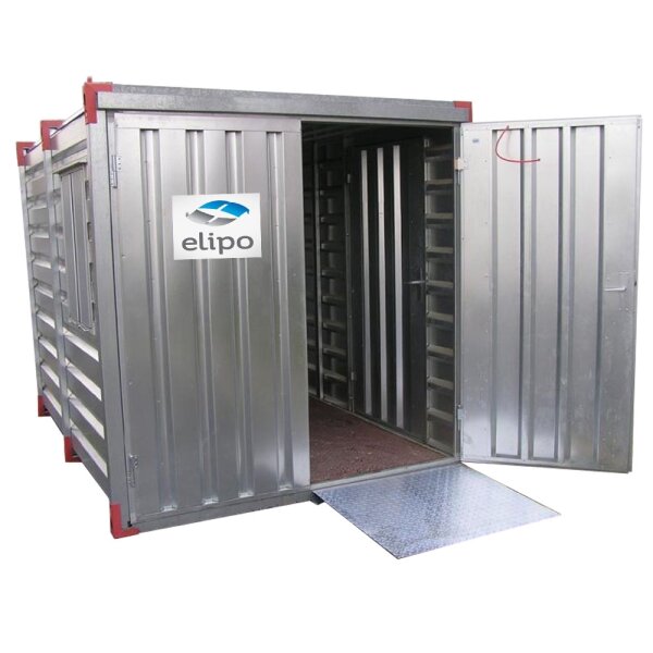 Systafex Container Lagercontainer Auffahrrampe Hubwagen Rampe 1000kg