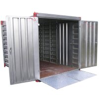 Systafex Container Lagercontainer Auffahrrampe Hubwagen Rampe 1000kg