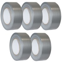 5x Klebeband Panzertape Gewebeklebeband Steinband 48mm x...