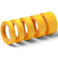 Goldband Abdeckband Kreppband Malerklebeband 30mm x 50m...