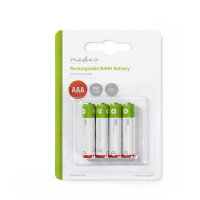 4x Wiederaufladbare Batterie Akku AAA Micro HR03 NiMH...