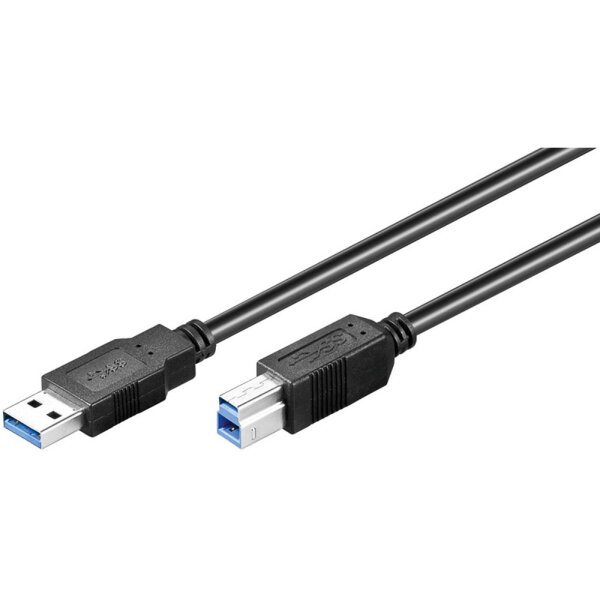 1,8m USB 3.0 Kabel A Stecker - B Stecker USB 3.0 Adapterkabel Datenkabel