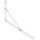 Regalträger Schwerlastkonsole Regalwinkel Konsole Regalhalter Weiss 300x200 mm