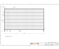 Bauzaun Mobilzaun Baustellenzaun Absperrzaun 3500x2000x40 mm verzinkt