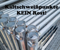 Bauzaun Mobilzaun Baustellenzaun Absperrzaun 3500x2000x40 mm verzinkt