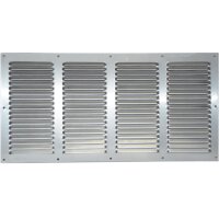 ALU Wetterschutzgitter Lüftungsgitter 20 x 40 cm mit...
