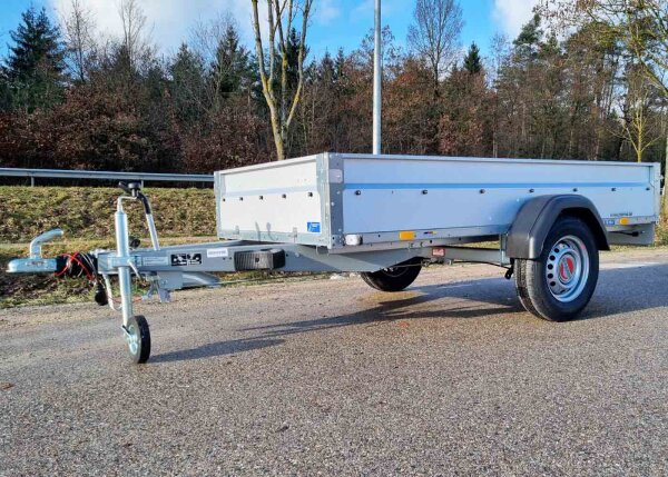 Stema PKW Anhänger 1300kg gebremst STL 1300 O2 | 251x128cm Tieflader